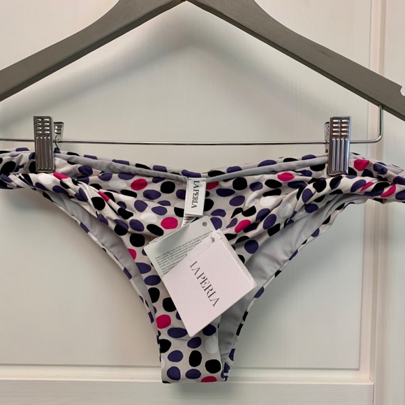 La Perla Brazilian Side Twist Donna Bikini Bottom - Picture 3 of 6